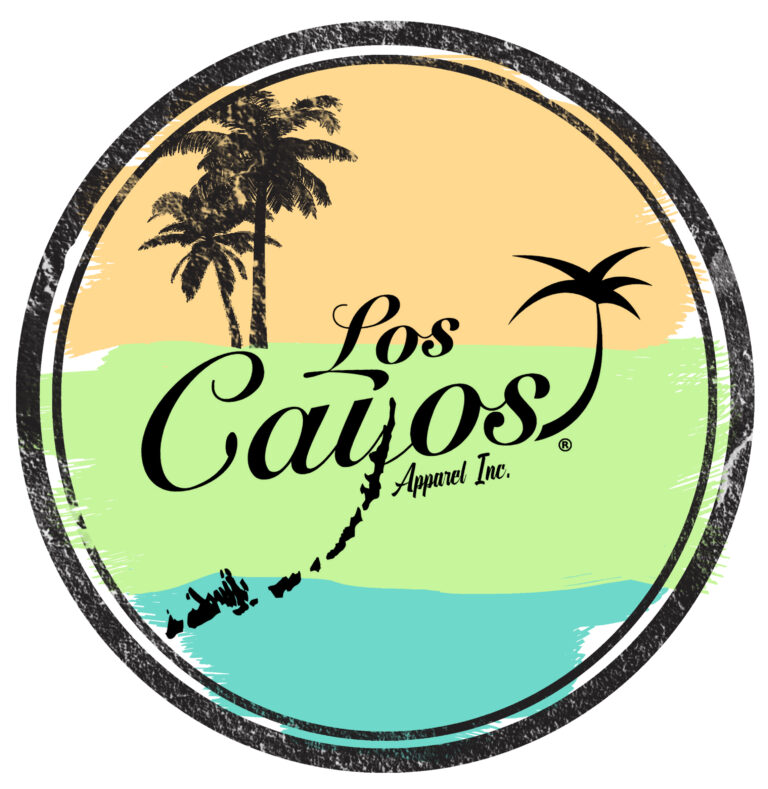 Los Cayos Tri Color Logo W Palms - Big Dog Fat Cat Kdw Shootout