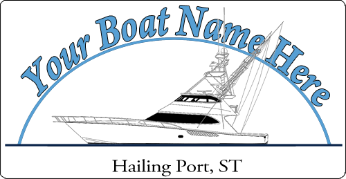 Standard Line Art for Your Boat!